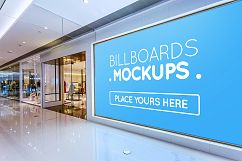 +25 Billboards in Mall Mockups Product Image 19