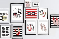 Vector fashion set. Product Image 5