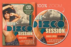 Indie Disco Session Flyer Template Product Image 2