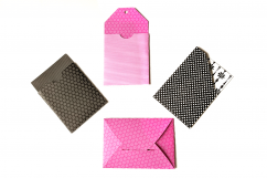 Paper Gift Card Holder Set SVG &amp; PDF Design Product Image 6