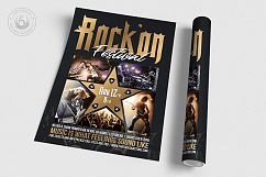 Rock Festival Flyer Template V4 Product Image 3