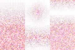 24 Pink Square Patterns (AI, EPS, JPG 5000x5000) Product Image 3