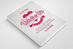 Valentines Day Kiss Flyer Product Image 2