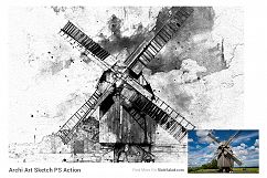 Ink Art Photoshop Action Product Image 3