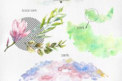 Spring Story. Watercolor set. Product Image 9