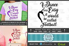 If Dance Was Easy SVG - Dance Shirt SVG File - 1049 Product Image 1