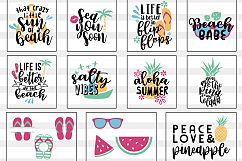 Summer Lovers SVG Cut File Bundle Product Image 9