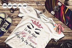 Let Me Adjust My Crown and Get My Day Started  ,  svg DXF pdf jpg PNG - Cutting Files - Wall art - Clip Art  Product Image 2