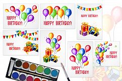Happy Birthday! Watercolor. Product Image 7