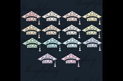 14 Pearl Education Cap Digital Clip Arts, Pearl Graduation Product Image 6
