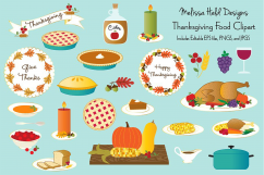 Thanksgiving Food Clipart Product Image 1