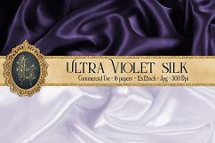 16 Ultra Violet Luxury Silk Satin Texture Digital Papers Product Image 1