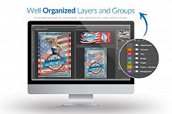 4th July Independence Day Flyer And Ticket Product Image 3