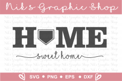 Baseball Svg, Home Sign Svg, Home Plate Svg Product Image 2