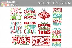 Christmas SVG Bundle-cut files for Cricut, Silhouette Product Image 1
