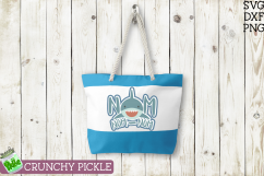 Nom Nom Shark SVG Product Image 4