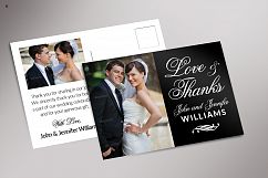 Wedding Invitation Post Card Product Image 3