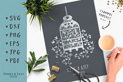 Birdcage SVG EPS DXF PNG PDF JPG Product Image 3