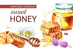 Sweet honey. Watercolor collection Product Image 1