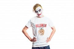 Halloween T-Shirt Mock-Up Product Image 4