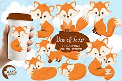 Den of Foxes clipart, graphics, illustrations AMB-1346 Product Image 1