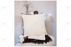 Xmas Pillow Mockup. PSD &amp; JPG Product Image 2