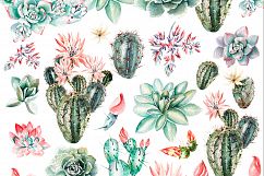 HandDrawn Watercolor Bundle FLOWERS3 Product Image 3