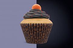 Cupcake mockup. Product place. PSD object mockup. Product Image 5