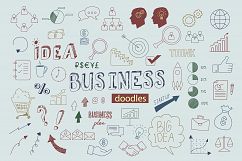 Hand drawn business doodles Product Image 4