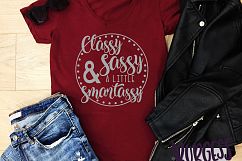 Classy Sassy &amp; a little smartassy | SVG DXF EPS PNG Product Image 3