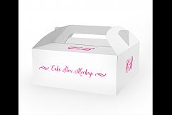 Cake Box Mockup Product Image 2