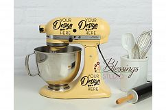 Stand Mixer Mockup Photo Kitchenaid Mixer Mock up Decal Product Image 3