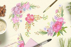 Floral Design Pack (watercolor &amp; pastel) Product Image 8