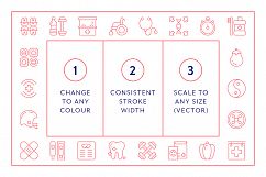 Line Icons - Health Product Image 3