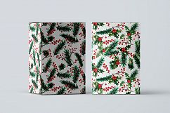 Watercolor Christmas decorations set Product Image 7