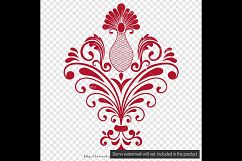 100 Damask Clip Arts, Antique, Wedding, Ornament, Floral Product Image 4