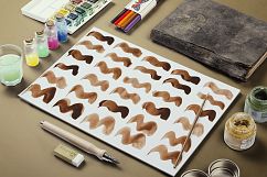 Watercolor Swirl Brush &amp; PNG Product Image 3
