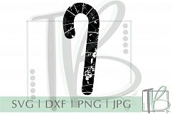 Grunge SVG, Candy Cane SVG Product Image 2