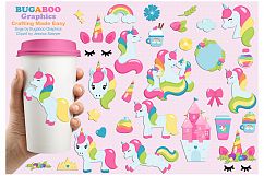 Unicorns SVG Unicorn head Princess Castle Cut File Bundle Product Image 1