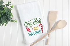 Christmas is my Favorite SVG - Christmas SVG Cut File - DXF Product Image 3