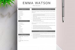 Professional creative Resume Template 4 Pages Product Image 3