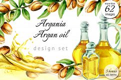 WATERCOLOR argania and argan oil set Product Image 1