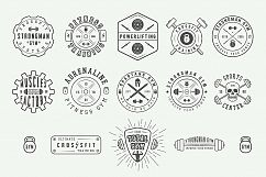 Vintage Gym Emblems Bundle Product Image 4
