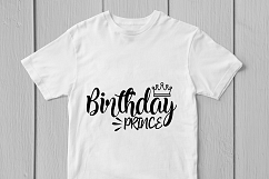Happy Birthday Prince - Birthday SVG EPS DXF PNG Cut Files Product Image 2