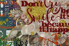 Don t cry because it &#039;s over, smile because it happened Product Image 5