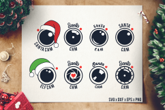 Santa Cam SVG - Santa Cam Cut File - Santa Cam SVG Bundle Product Image 1