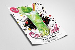 Cocktail Beach Party Flyer Product Image 2