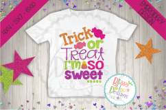 Trick or treat halloween embroidery design Product Image 1