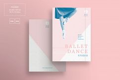 Ballet Dance Studio Design Templates Bundle Product Image 6