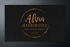 Jewelry Store Business Card Photoshop Template Product Image 5